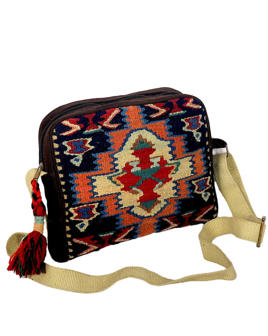 With SONNATI brand you can create your own unique & authentic style. Set the trend with handmade wool kilim bags and shoes (Bohemian Style).