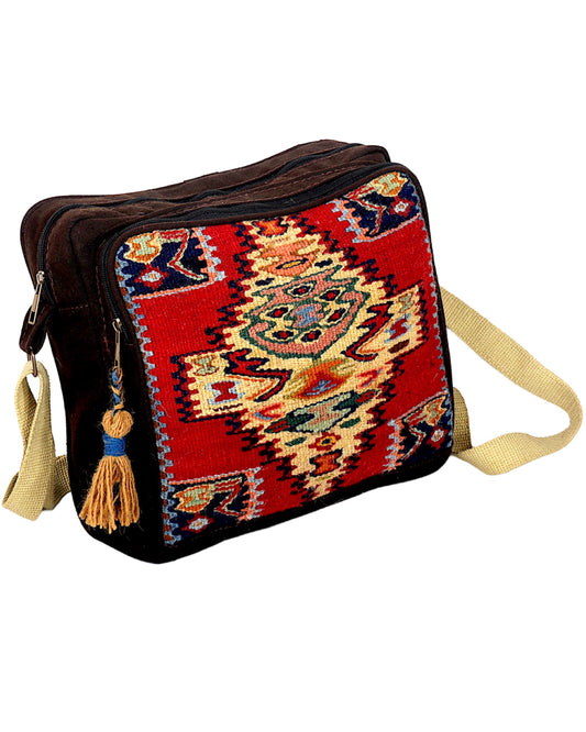 With SONNATI brand you can create your own unique & authentic style. Set the trend with handmade wool kilim bags and shoes (Bohemian Style).